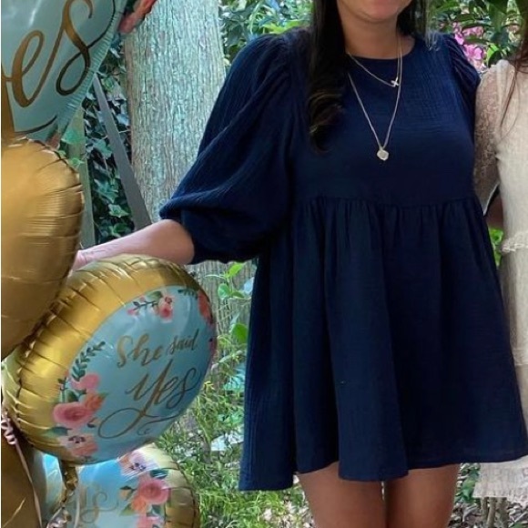 HYVE Navy Blue Dress - Picture 4 of 4